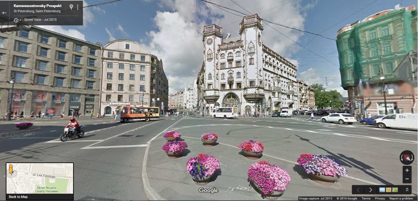 Kamennoostrovsky Street (Google Street View)