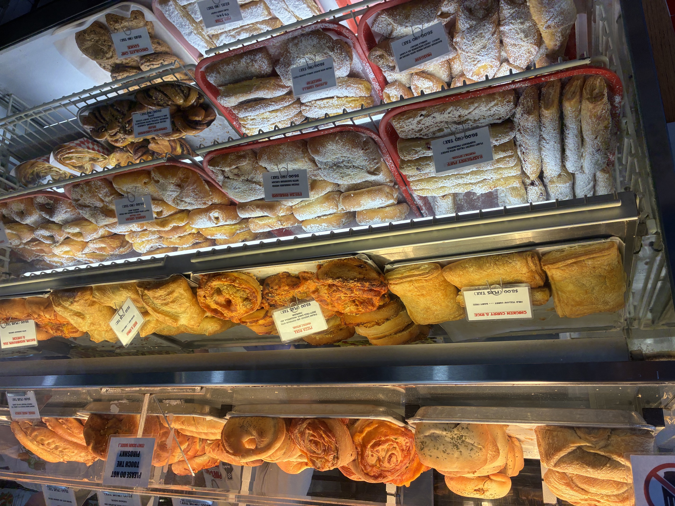 baked goods at piroshky piroshky