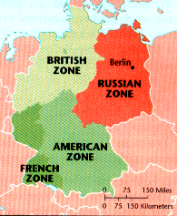 Division of Germany; 1945
