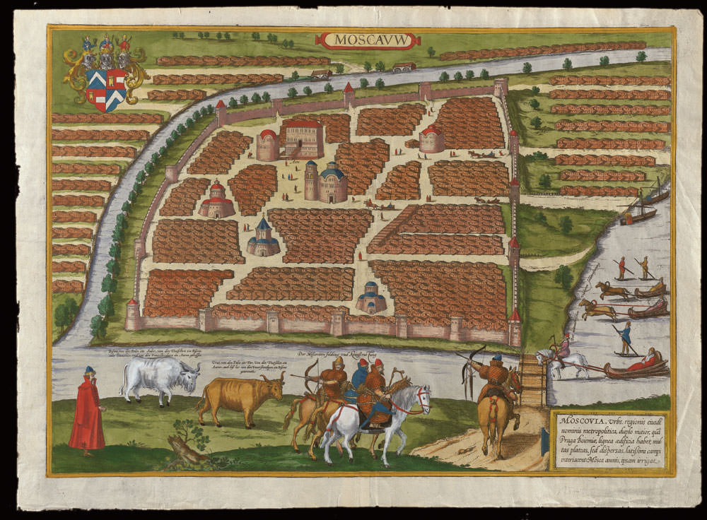1570 Map of Moscow