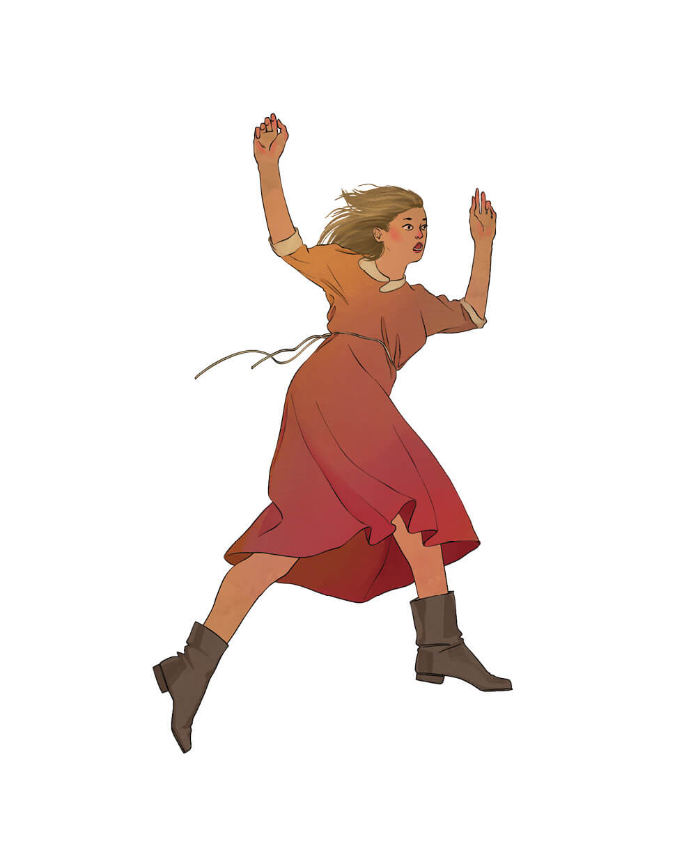 Woman running