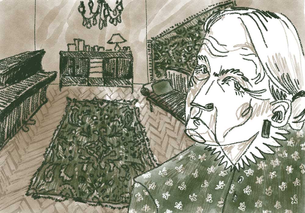 Illustration of a woman.