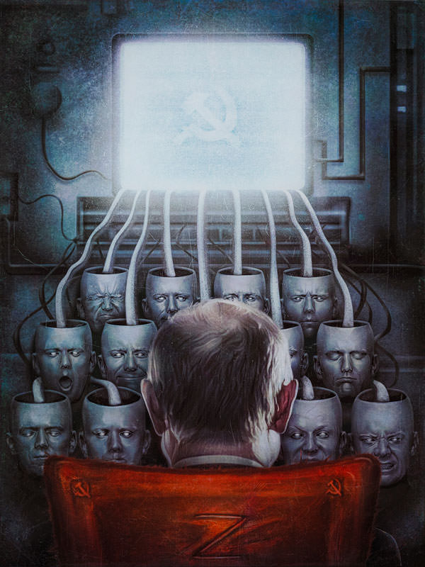 Illustration of zombification