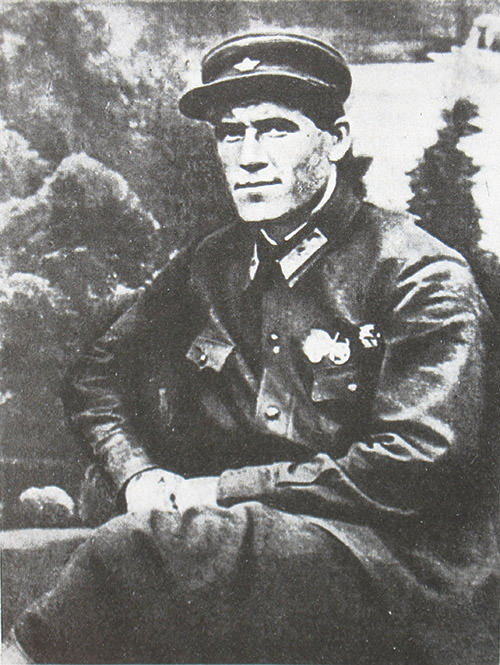 Travin serving in a coastal defense regiment