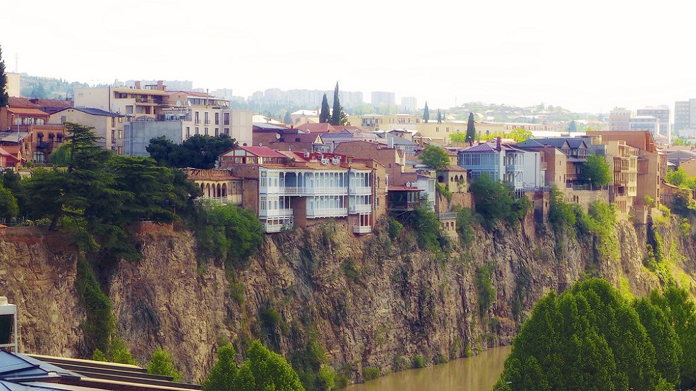 cliffs in Tbilisi