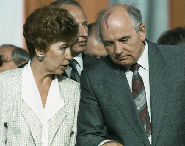 Raisa and Mikhail Gorbachev