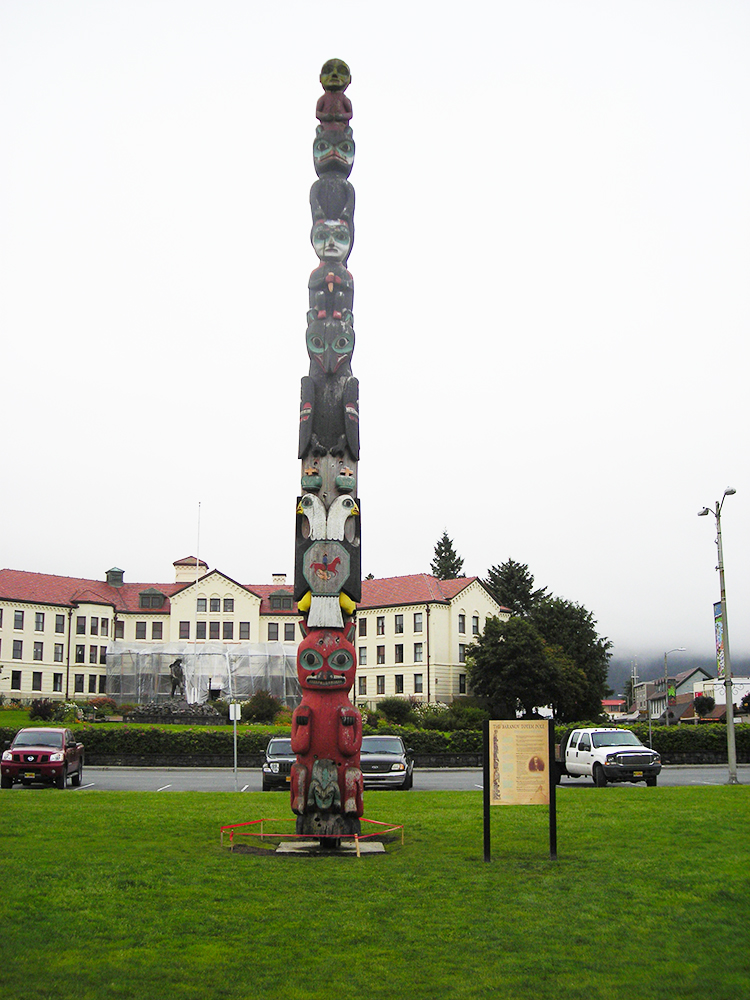 Baranov Totem Pole, Sitka, Alaska