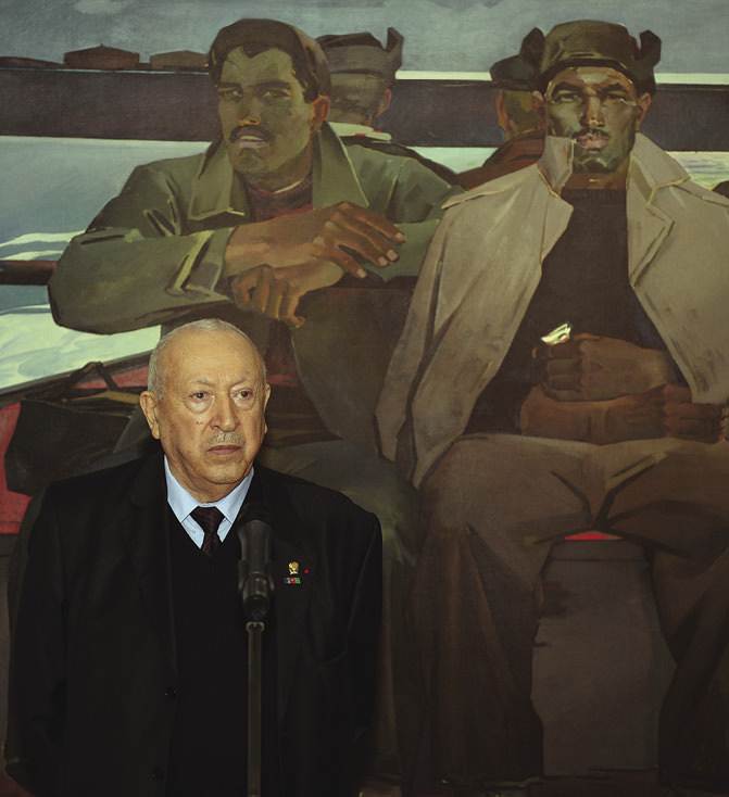 Artist Tair Salakhov