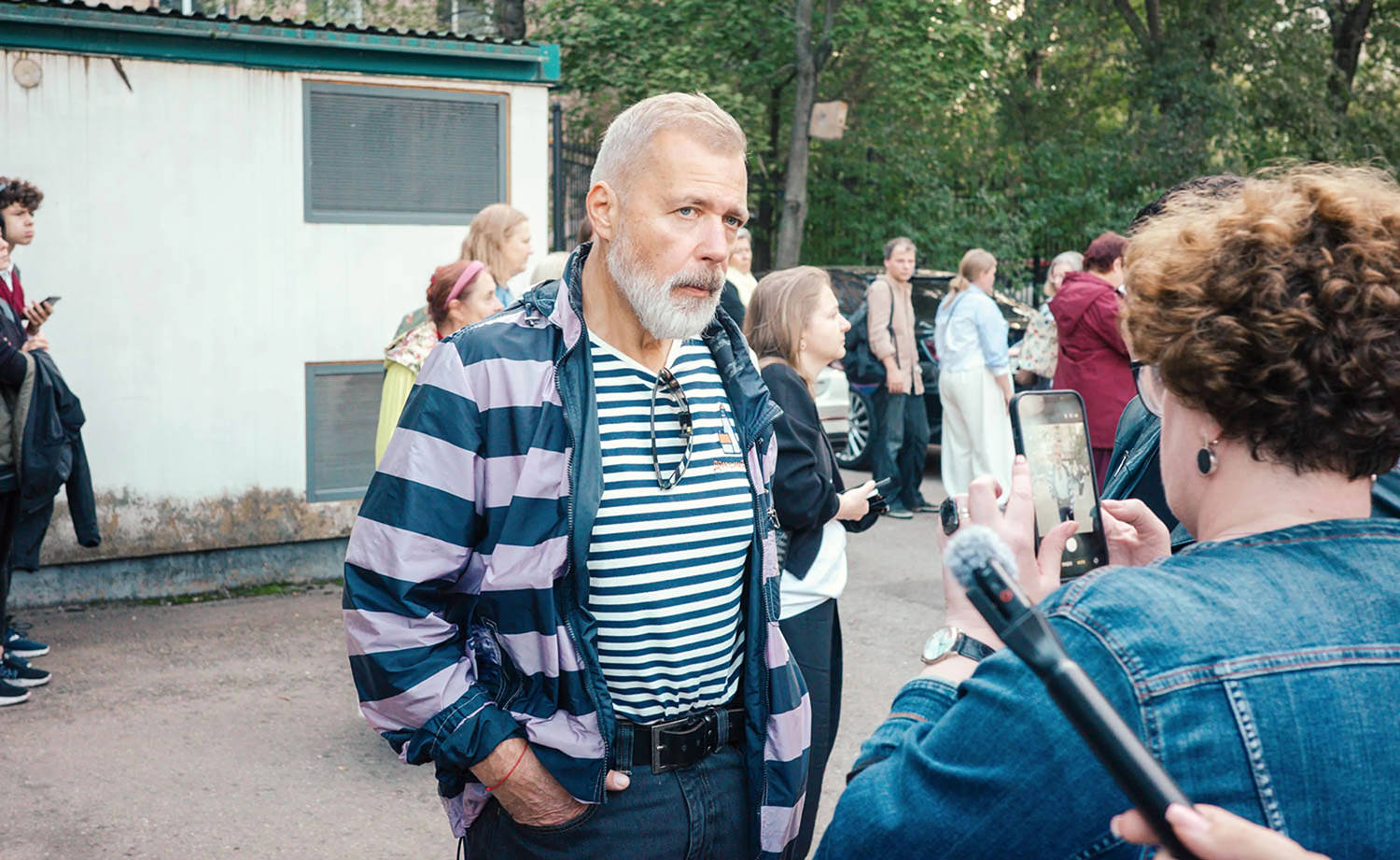 Person being interviewed