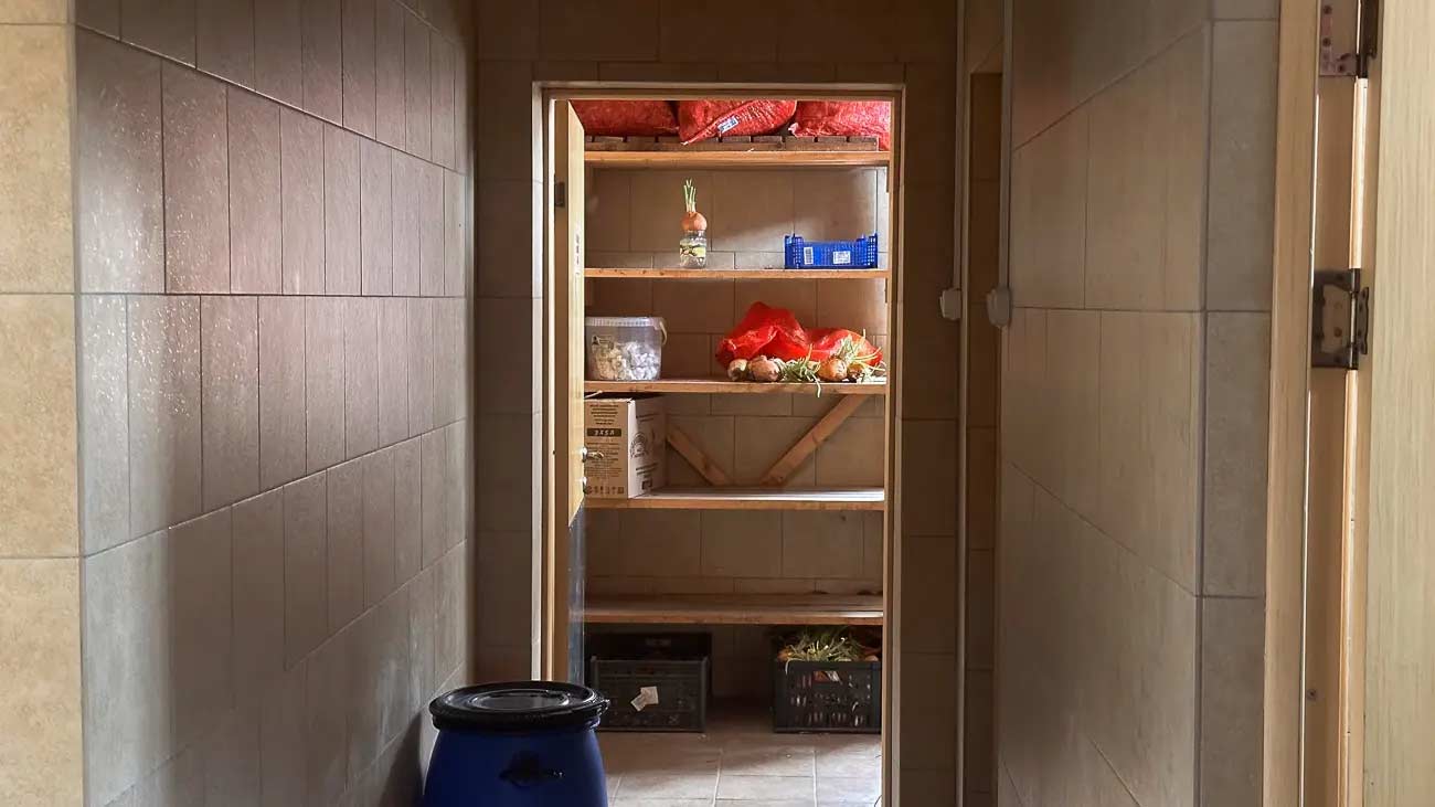Pantry in a monastery.