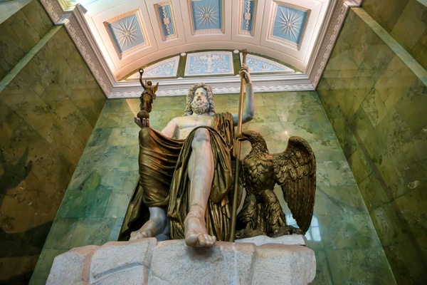 Brooding Statue