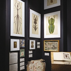 One corner of the exhibition