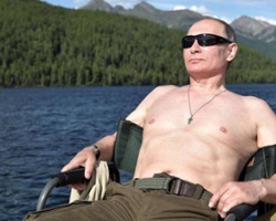 Putin's Pretty Pensive