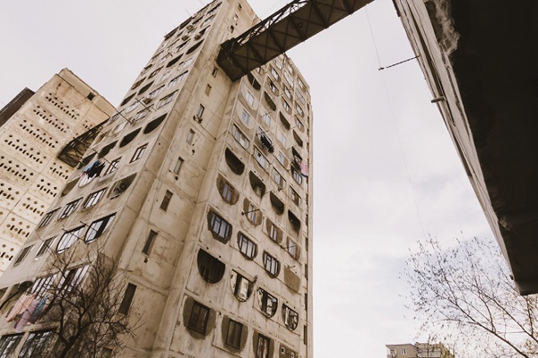 The Tbilisi Skybridge.<br>