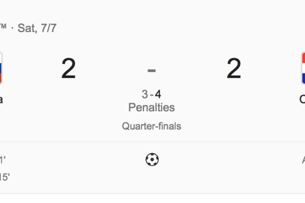 Lost Game, but Newfound Pride