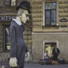Dostoyevsky walking<br>