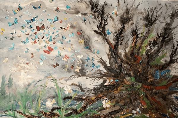 Paintings by Elena Kalman: Catastrophe and What Survives