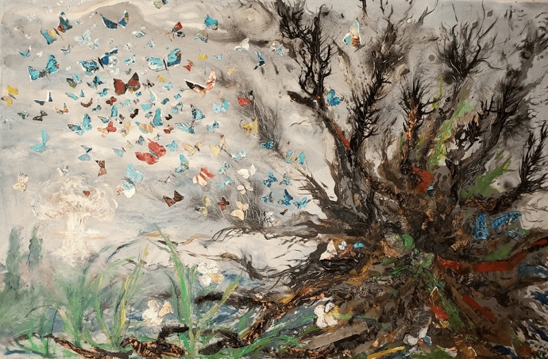 Paintings by Elena Kalman: Catastrophe and What Survives