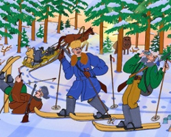 How Russians Hunt in Winter