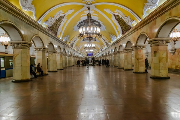 Moscow Metro - Komsomolskaya Station