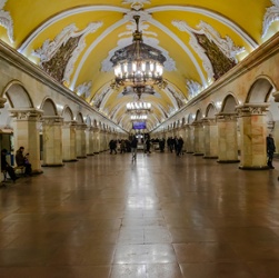 Moscow Metro - Komsomolskaya Station