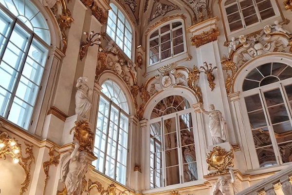 Interior of St. Petersburg Palace.