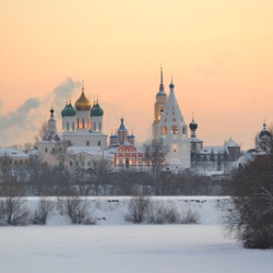 Monastery in Winter