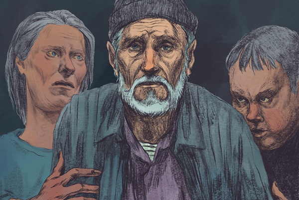 An Old Man and his Dog