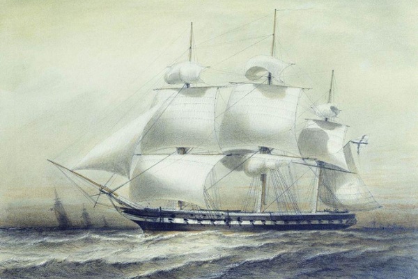 The Forgotten Journey of the Frigate Pallada