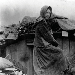 Woman with Shovel