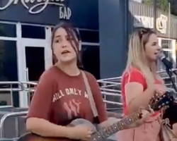 Street Musicians Killed by Missile