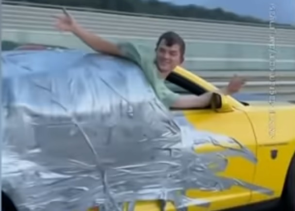 Duct-Taped and Speeding