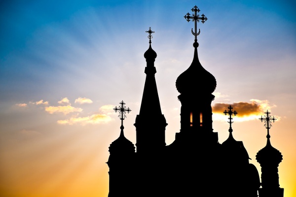 Church at Sunset